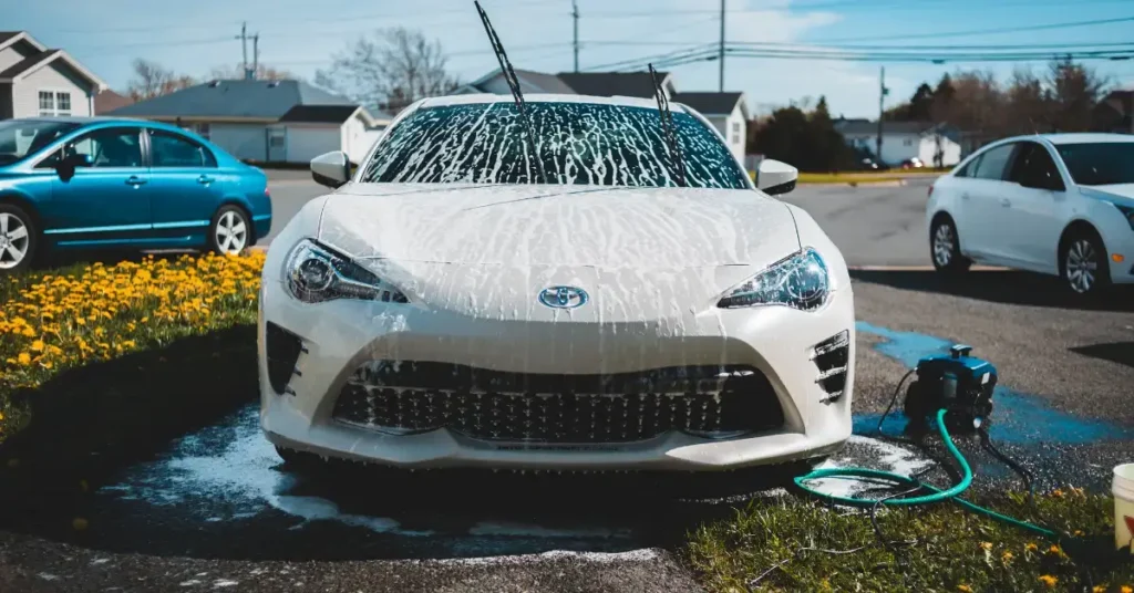 How to Wash a Car Without a Hose